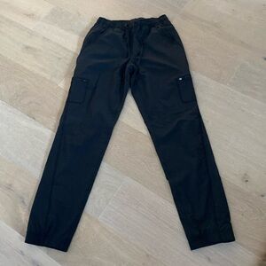 EUC Eddie Bauer Fleece Lined Pant, Black, Sz 0